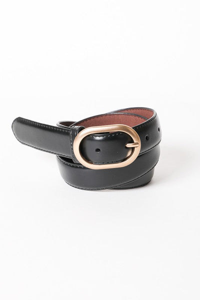 Chic Rose Gold Waist Belt – Matte Finish & Versatile Style