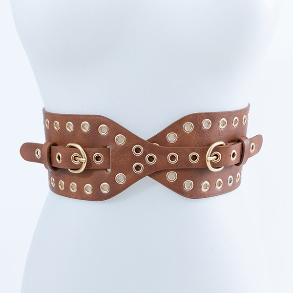 Grommeted Fashion Belt