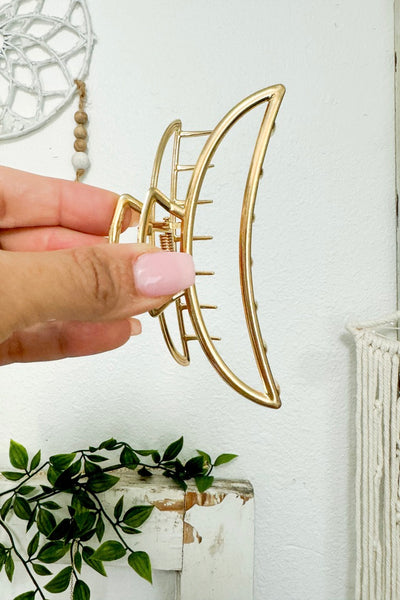 Crecent Moon Hair Claw