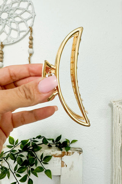 Crecent Moon Hair Claw