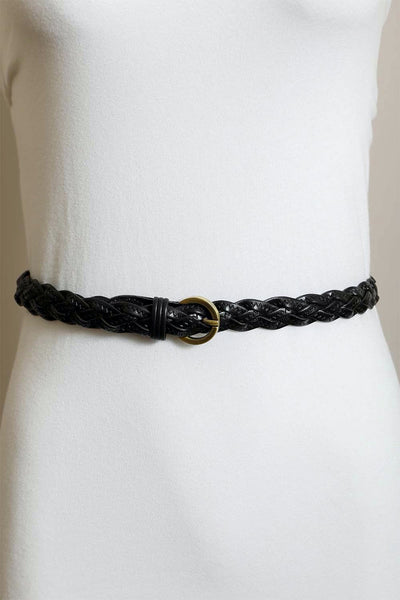 Braided Leather Belt