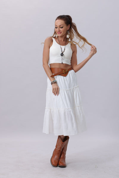 Asymmetrical Buckle Wide Waist Belt (3 colors)