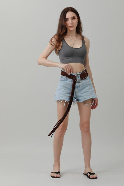 Long Fringe Waist Cincher β Vintage Draped Sash Belt ππ€