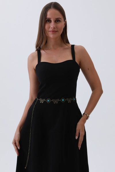 Boho Butterfly Chain Belt – 2 Colors 🦋