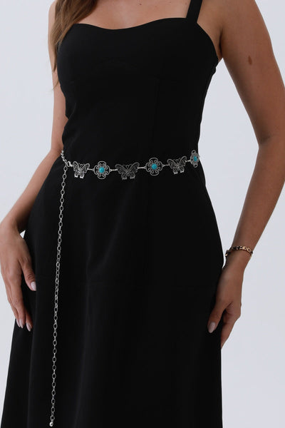 Boho Butterfly Chain Belt – 2 Colors 🦋