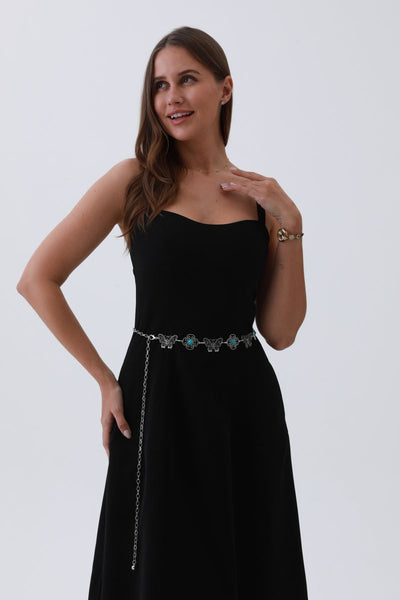 Boho Butterfly Chain Belt – 2 Colors 🦋