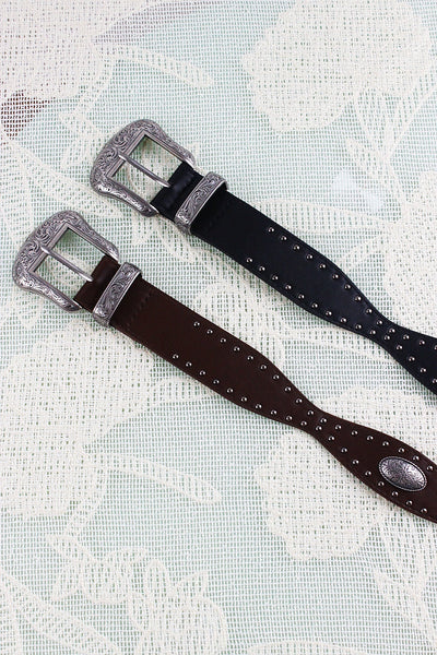 Retro Studded Belt