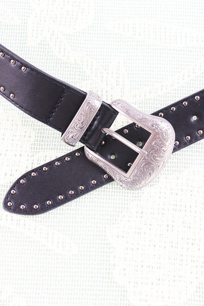 Retro Studded Belt