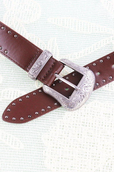 Retro Studded Belt