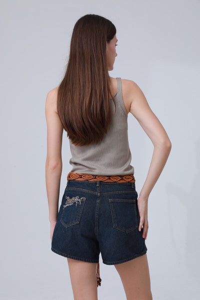 Ethnic Wooden Ring Belt – Handwoven Beaded Waist Rope 🌿🔔