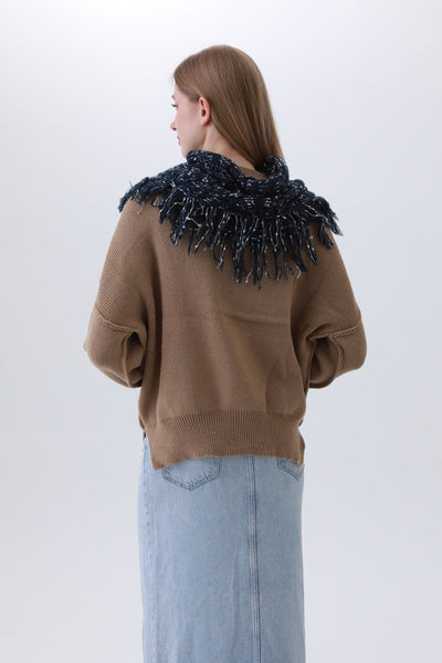 Coconut Button Infinity Scarf – 4 Colors 🌿🧣