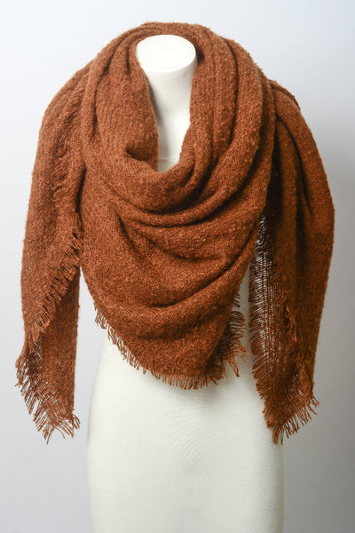 Luxury Mohair Square Scarf β Cozy & Elegant Wrap βοΈπ§£