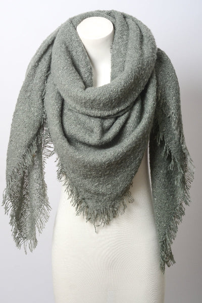 Luxury Mohair Square Scarf β Cozy & Elegant Wrap βοΈπ§£