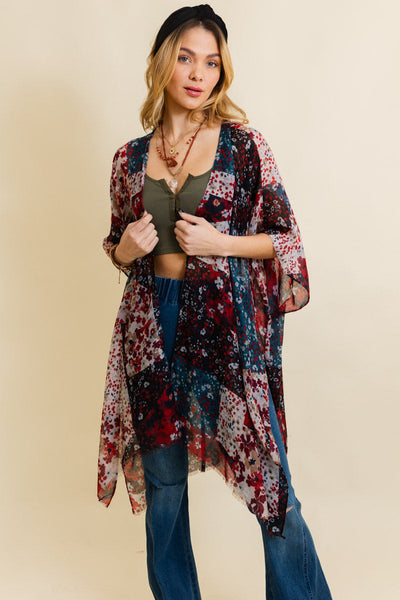 Floral Fantasy Kimono