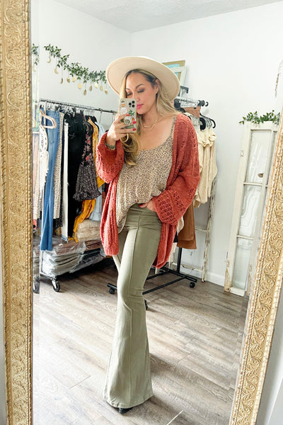 Small // Flare Bootcut Pants