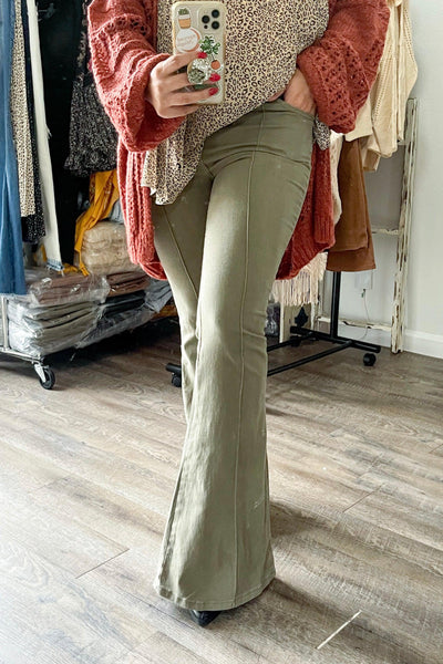 Small // Flare Bootcut Pants