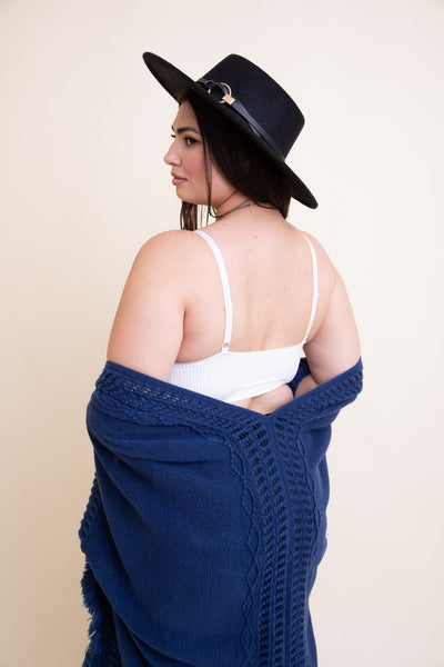 Curvy Waistband Loop Lace Brami Bralette