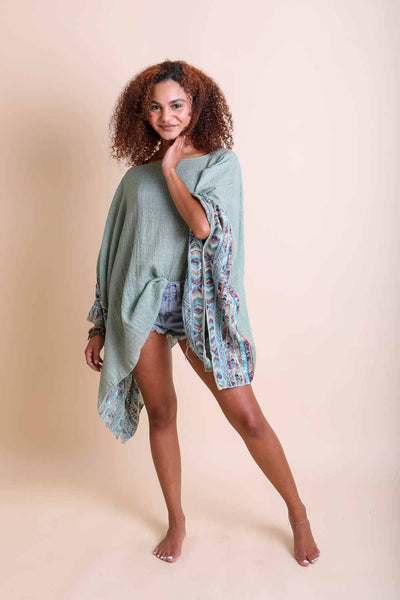 Geometric Embroidered Tunic - 7 colors