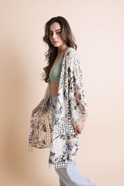 Heriloom Embroidered Kimono