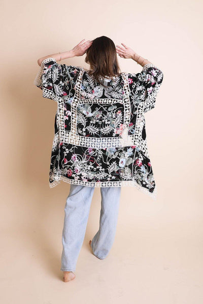 Heriloom Embroidered Kimono