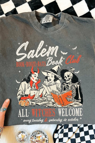 Grey Salem Book Club Tee