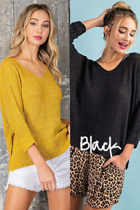 Crew Neck Knit Sweater