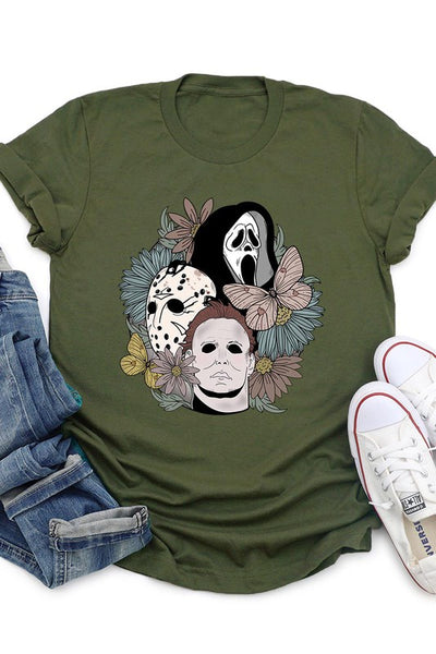 CURVY Serial Halloween Tee (Multiple colors available)