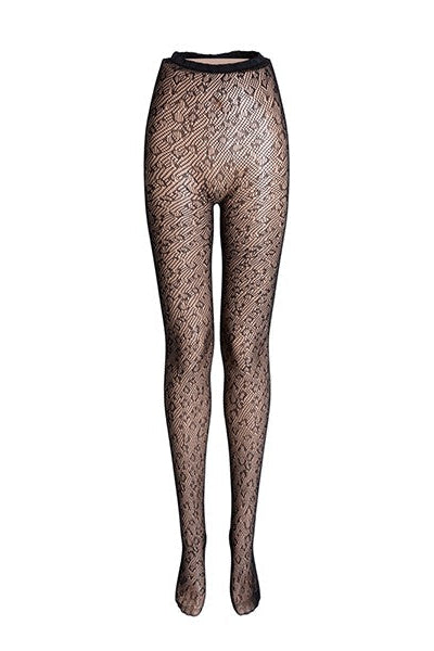 Leopard Print Panty Hose
