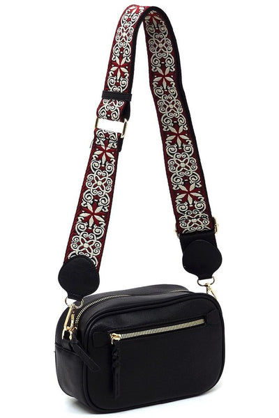 Guitar strap Crossbody Bag- 10 colors