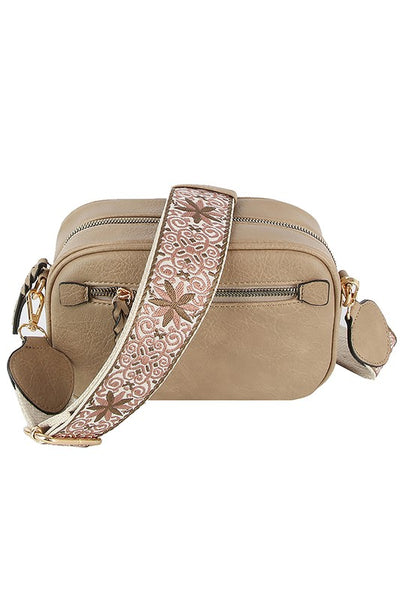 Guitar strap Crossbody Bag- 10 colors