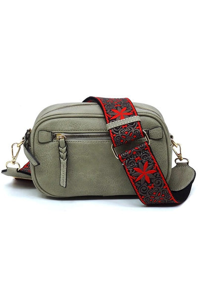 Guitar strap Crossbody Bag- 10 colors