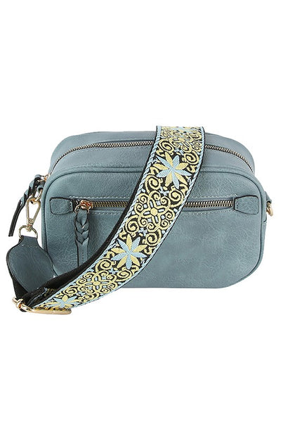 Guitar strap Crossbody Bag- 10 colors