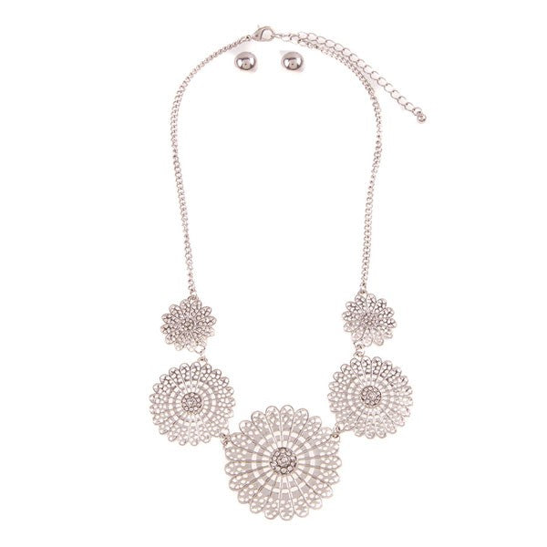 Bohemian Flower Necklace