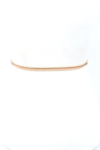 Double Leaf Elastic Metal Belt (2 colors)