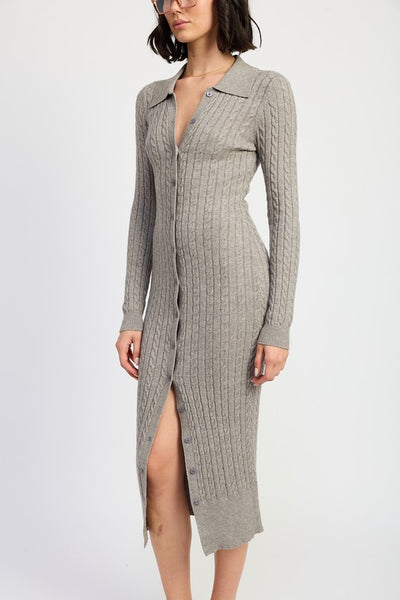 Cable Knit Dress