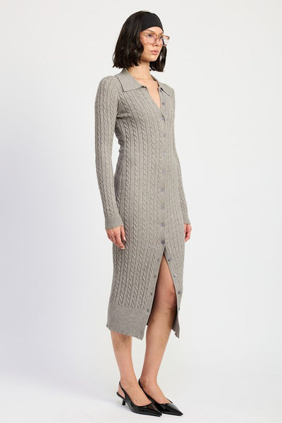 Cable Knit Dress