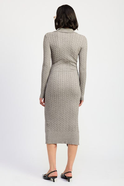 Cable Knit Dress