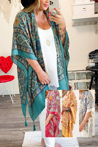 Moroccan Touch Tapestry Kimono - 4 colors