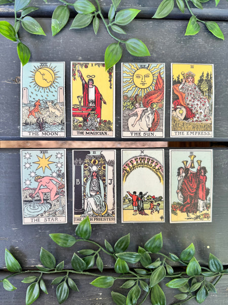 Tarot Card Sticker Series