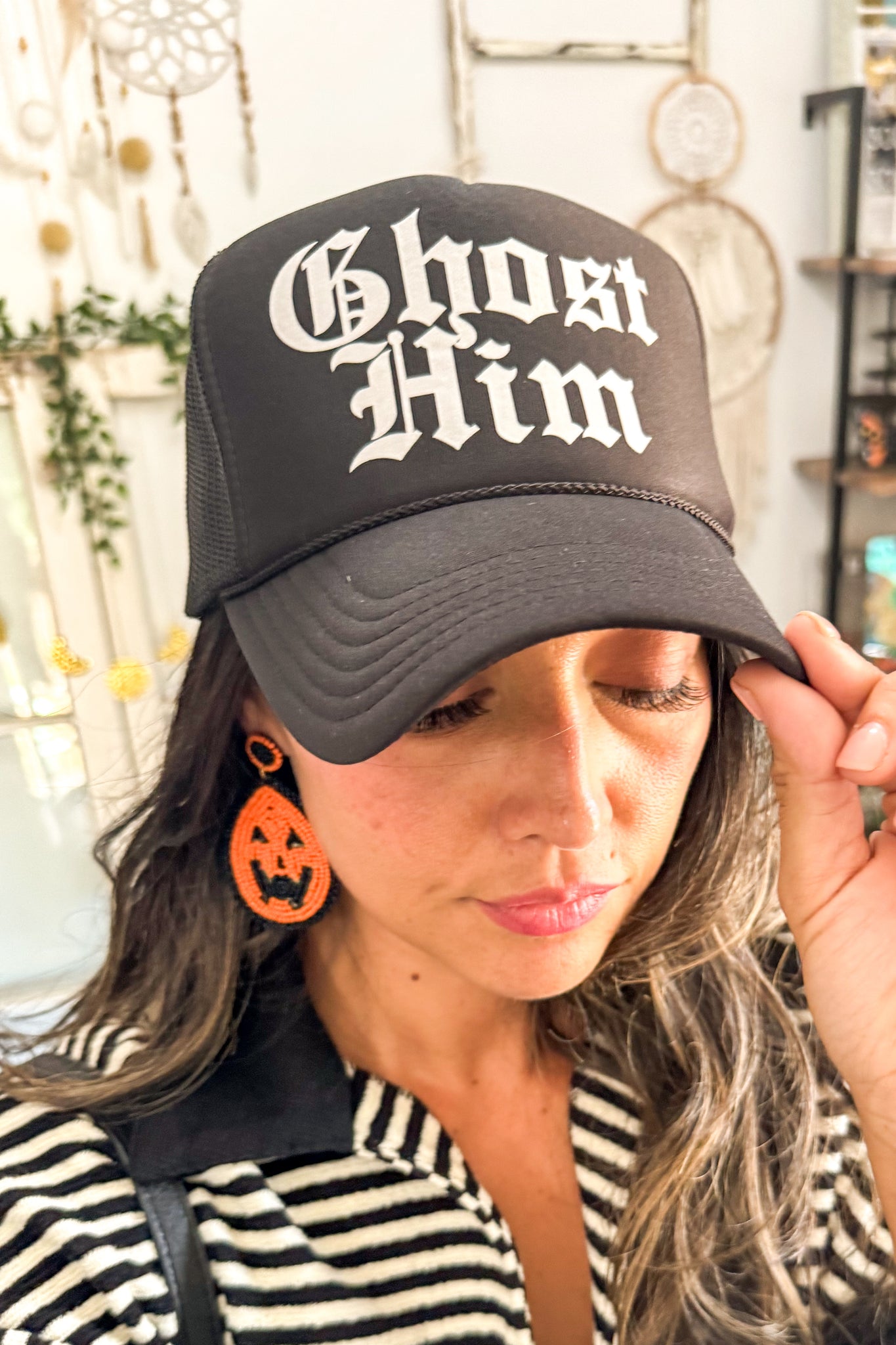 Ghost Him - Foam Trucker Cap