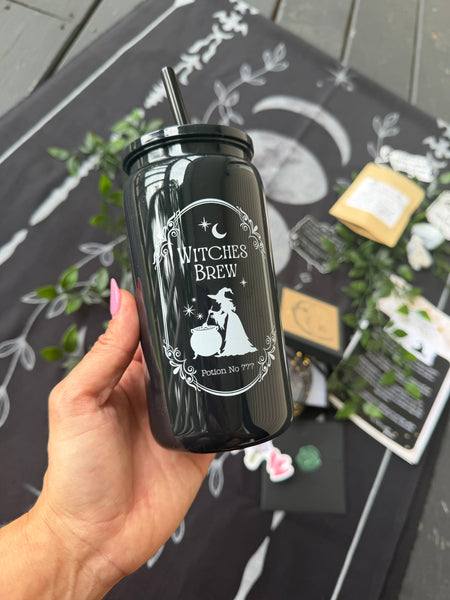 Witches Brew Black Acrylic Libby Cup