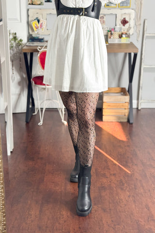 Leopard Print Panty Hose