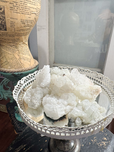 Apophyllite Cluster Crystal
