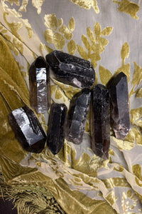 Medium Raw Smoky Quartz Points