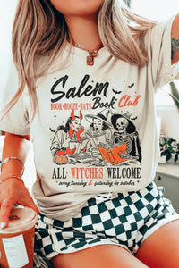 Size Small Sample Salem Book Club Tee
