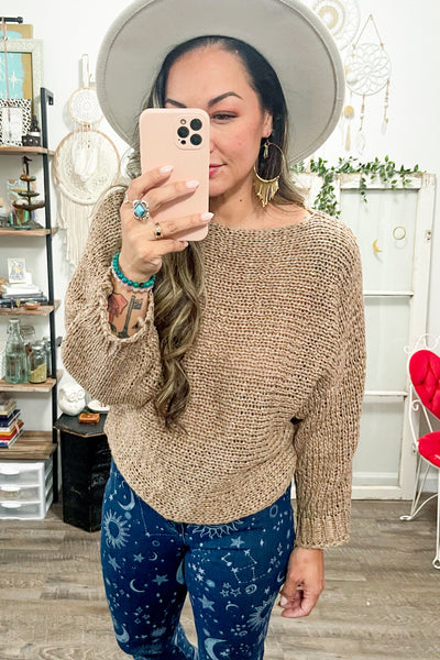 Loose Fit Knit Top