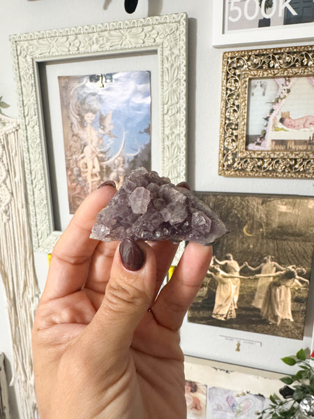 Amethyst Cluster Crystal
