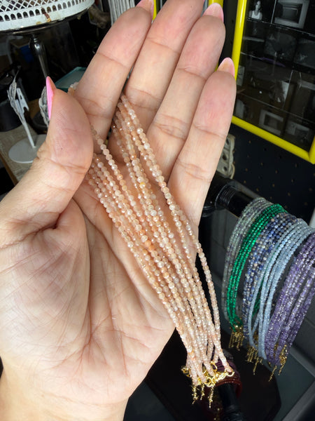 2mm Natural Crystal Choker Necklace 💎