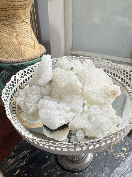 Apophyllite Cluster Crystal