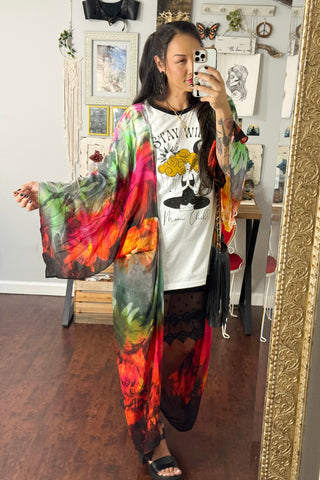 Calypso Sunset Kimono
